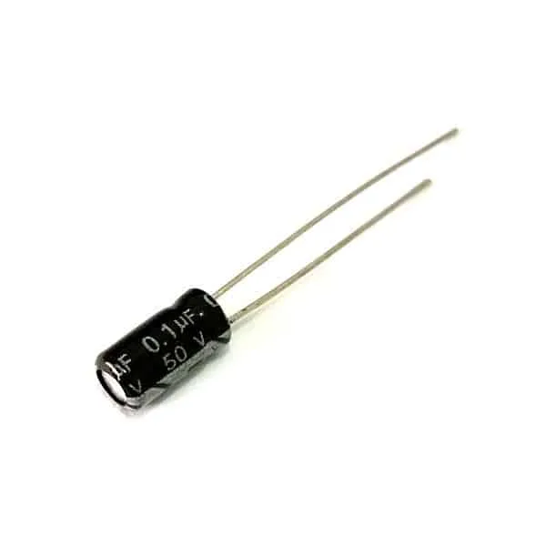 0.1µF 50V Electrolytic Capacitor