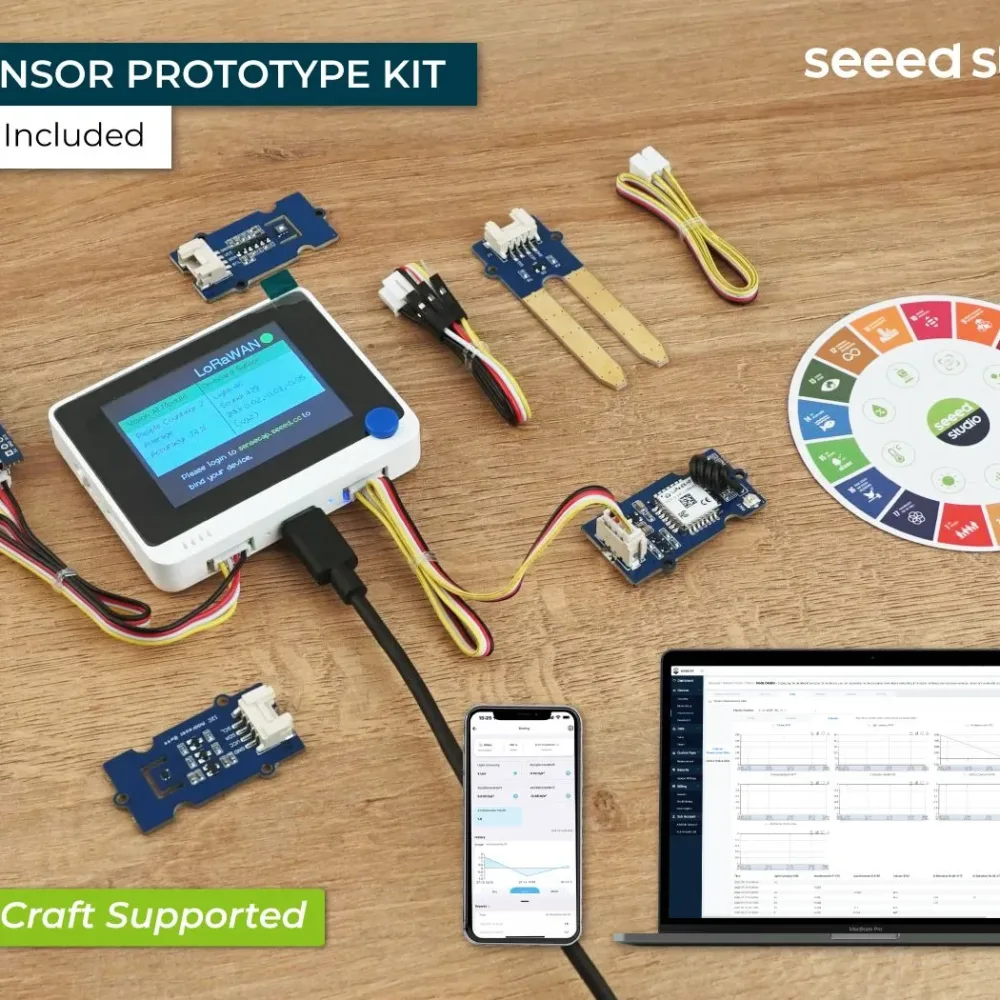 SenseCAP K1100 - The Sensor Prototype Kit with LoRa® and AI