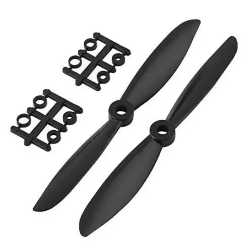 1 pair Propeller 6045 6×4.5 Black Propeller Props CW CCW