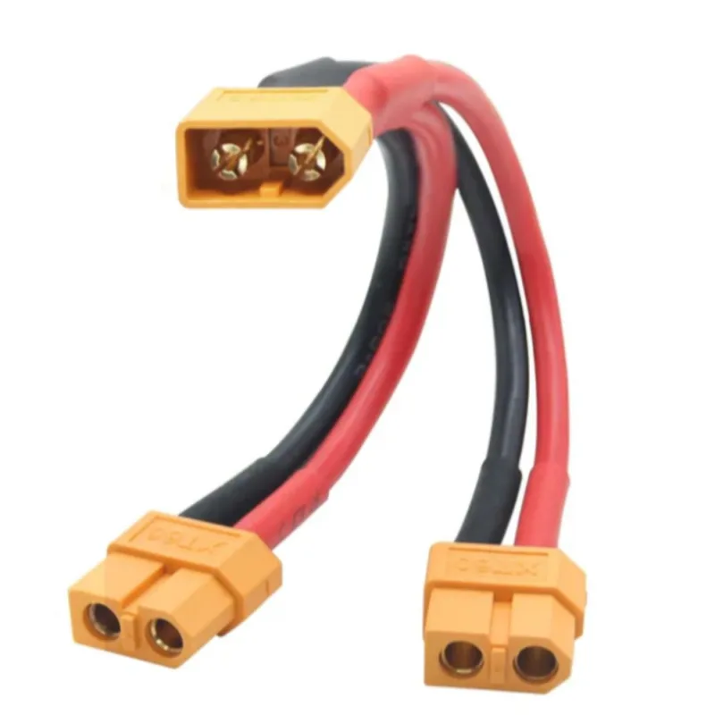 XT60 Parallel Battery Connector (1 Male to 2 Female)