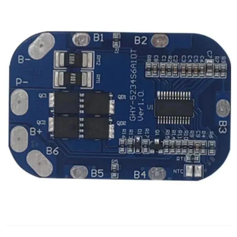 6S 10 A LiPO lithium battery BMS protection board